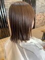 アグ ヘアー バラン 国分店(Agu hair ballan) きりっぱなしボブ。スタイリングも簡単!