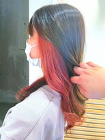 リコラックスビー 中百舌鳥(LICO LUXBE)&nbsp;インナーオレンジレッド＿ミディアムレイヤー