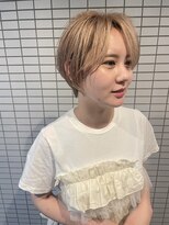 ヘアアンドスペース ベロン(hair&space velon)&nbsp;ハイトーンショート