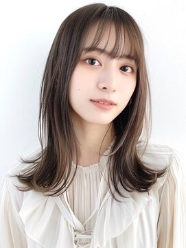 ブロウ ネックス ザ サロン 表参道(VLOW nex the salon) 【寺田hit style＃22】愛されミディアムレイヤーvlow表参道 韓国