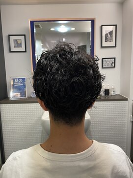 スカイシープレイス 錦糸町 波打ちスパイラル[錦糸町/理容室/メンズ/パーマ/フェード)