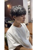 刈り上げマッシュ×波巻きスパイラル
