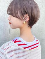 ガーデン タチカワ(garden tachikawa)&nbsp;フェイスレイヤー/小顔カット/寒色系カラー/グレージュ