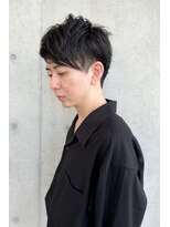 ファイン 美容室 深川店(FINE)&nbsp;20代30代40代メンズビジネスツーブロックアッシュブラック