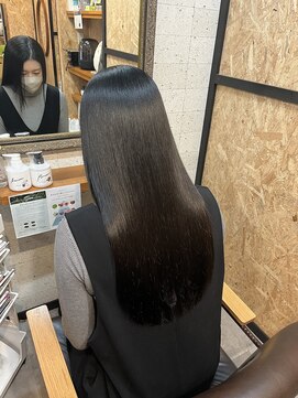 バロン(baron.) 艶髪アッシュブラウン