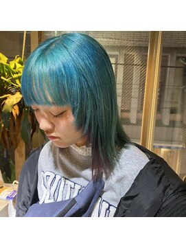 アクト 仙川店(ACT) ターコイズブルーインナーラベンダー