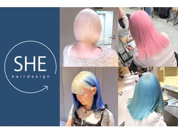 「SHE」　hair design 【シーヘアデザイン】