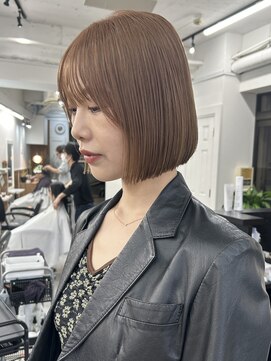 グリーン 高田馬場(green) 【SANA】切りっぱなしミニボブ