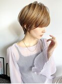 30代40代50代絶壁解消前髪あり小顔前下がりショートボブ
