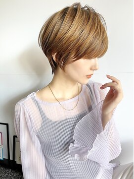 バンプ ギンザ(BUMP GINZA) 30代40代50代絶壁解消前髪あり小顔前下がりショートボブ