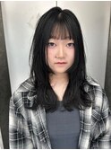 レイヤーカット/ロングレイヤー/似合わせカット/前髪カット
