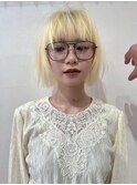 【抜きっぱなしblond】エフェクトブリーチ_抜きっぱなしブロンド