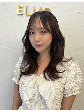 ナチュラルレッドブラウン/暖色カラー♪