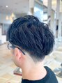 クアトロ グランシュ 川崎店(QUATRO × GranCieux) ツーブロックショート メンズビジネスヘア