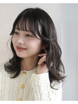 シルクレイ 高田馬場(Silk-lei) 顔まわり×透けブラウンベージュ