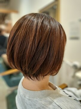 ヘアーズ ロッソ(hair's ROSSO) ショートボブ[30代40代50代60代]