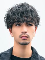 フィフス 原宿(fifth) 原宿緩めツイストスパイラルパーマメンズカットラウンドマッシュ