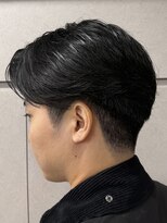 ニコ トウキョウ ロジック(nico TOKYO Logic)&nbsp;メンズセンターパートニュアンスパーマフェザーパーマ