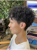 メンズカット×スパイラルパーマ