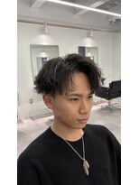 パーク バイ クリーム 大宮(PARK by CREAM) 【センターパート×ツイストスパイラルパーマ】