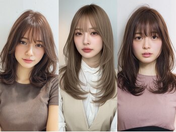 エル オオサカ 心斎橋店(L. OSAKA)の写真/トレンド×似合わせヘア!学生限定クーポン◎エフェクトブリーチで差をつける♪傷まない施術でイメチェン!