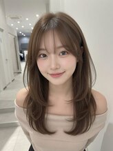 ヴェルア 四条烏丸(Velua)&nbsp;ワンホンレイヤーくびれ髪質改善女神ヘアブリーチなしカラー透明