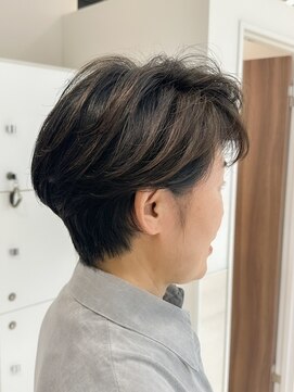 サロンイクエヤマザキ 麻布十番(SALON IKUE YAMAZAKI) 髪に優しい白髪染め[麻布十番/艶髪/50代/60代/ノンジアミン]