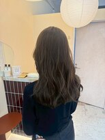 ジーナ  札幌大通(Zina)&nbsp;髪質改善＊オリーブベージュ＊暗髪＊暗めカラー＊Zina札幌大通