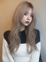 ロッソ 大橋店(Rosso)&nbsp;ベージュのゆるウェーブロング【大橋】