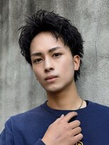 Drip&nbsp;萱原大幹　アップバング/眉毛/短髪/メンズカット