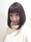 《Eden》小顔に見せるなら♪前下がりボブ◎20代30代