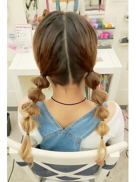 ヘアーメイク ティアラ(Hair make Tiara) 原宿系ツインテールヘア☆+゜