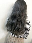 【vicushair】グレージュ ハイライト.バレイヤージュ