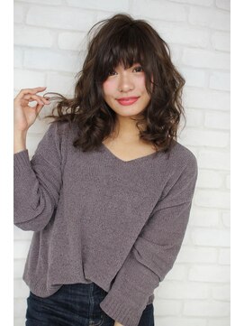 ヘアアンドメイク サファイア(Hair and Make SAPPHIRE) #暗髪 でも#柔らかく#ふわふわ#パーマ#静岡#美容室