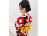 浴衣着付け+セット￥5500 (当日予約はネットではなくお電話にてお願いします)
