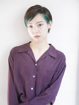 ルルディ バイ アフロディーテ銀座(luludi by APHRODITE) 黒髪/ボブルフ/ネビージュ/小顔/ワンレン/銀