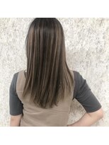 ノア ヘアデザイン 町田店(noa Hair Design)&nbsp;ストレート×エアタッチバレイヤージュ