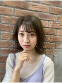 外ハネ系レイヤーボブ