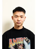 レンゲン(LENGEN)&nbsp;七三オールバックかき上げヘアコンマヘア１６６