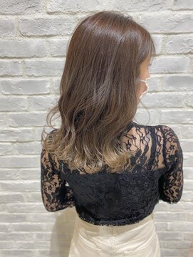 アヴァンス 天王寺店(AVANCE.) 天王寺/グラデーションカラー/透明感ベージュ