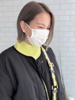 サンディーズ(Sandees)&nbsp;▼ぱっつんボブミルキーベージュ