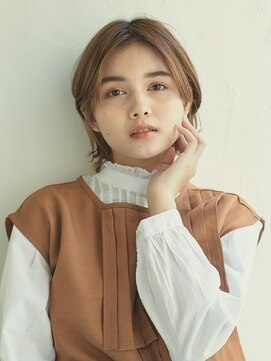 エンタク 新宿(enntaku) ミニウルフ/くすみブルー/テラコッタ/インナーハイライト[新宿]