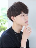 コンパクトマッシュツーブロック刈り上げニュアンスカール