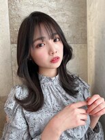 ロンド ロビン 栄(Lond robin)&nbsp;【Lond robin】五島巨幹 韓国/韓国風/クビレヘア/似合わせ/前髪