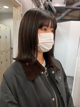 ロア 四条河原町店(LoRE) LoRE☆外ハネボブ/地毛風カラー