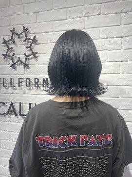 ヘア スパ ビューティー エールフォルム(HAIR SPA BEAUTY YELLFORME) "ネイビー"