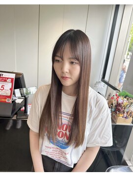 インデックスヘアー 錦糸町店(in'dex hair) ナチュラルストレートヘア