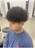 ☆メンズ/波巻きパーマ/マッシュ/水戸/学割/ツイストスパイラル