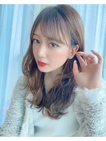 プアメリア 名古屋(Puamelia)&nbsp;トリートメント ブリーチなしダブルカラー 前髪縮毛矯正