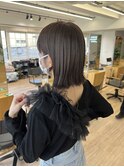 【OceanHair&Life田中愛梨】髪質改善！透けるアッシュベージュ◎